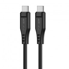 Data Cable Acefast C3-03 USB-C to USB-C Braided 3A 60W 1.2m Black