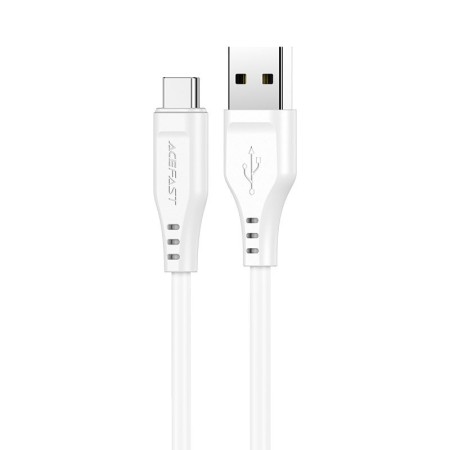 Cable Acefast C3-04 USB-A to USB-C 3A White 1.2m