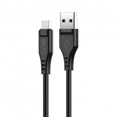 Data Cable Acefast C3-09 USB-A to Micro-USB 2.4A 1.2m Black