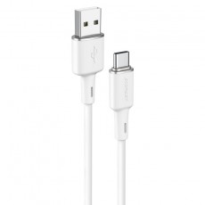 Data Cable Acefast C2-04 USB-A to USB-C 3A 1.2m White