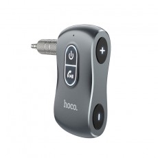 Bluetooth FM Transmitter Hoco E73 Tour BT v5.0 AUX 3,5 mm TF Card Metal Built-In Microphone Gray
