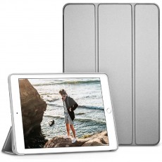 Book Case Ancus Magnetic Three-fold for Apple iPad 7 2019/ iPad 8 (2020)/ iPad 9 2021 Grey