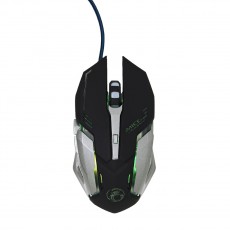 Wired Mouse iMICE KM-900 USB with LED Backlight, Multimedia Keys and Gaming. 3200 DPI Black Bulk