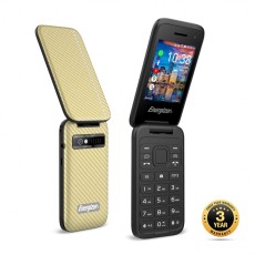 Energizer Energy E282SC 512MB/4GB Dual Sim 4G 2.8" KaiOS 1400 mAh, Bluetooth, Camera, Gold