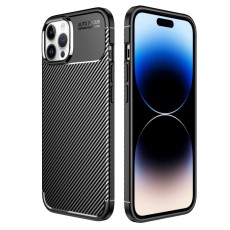 Case Ancus AutoFocus Carbon Fiber για Apple iPhone 14 Pro Max Black