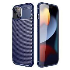 Case Ancus AutoFocus Carbon Fiber για Apple iPhone 14 Blue