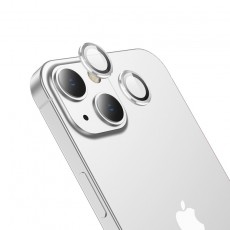 Camera Frame Film Hoco 3D Metal V12 Plus for AppleiPhone 14 / iPhone 14 Plus Silver