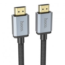 Data Cable HDMI Hoco US03 HDMI 2.0 to 4K 60Hz HD 18Gbps Black 1m Braided