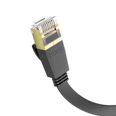 Patch Cable Hoco US07 General Pure Copper Cat 6 UTP Flat Cable 1Gbps 10m Black