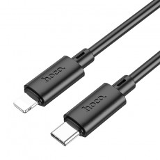 Data Cable Hoco X88 USB-C to Lightning for Fast Charging and Data Transfer PD20W 1m Black