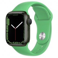 Watchband Hoco WA01 Flexible 42/44/45/49mm for Apple Watch series 1/2/3/4/5/6/7/8/SE/Ultra Bright Green Silicone Band