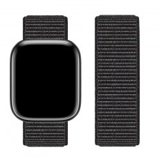 Watchband Hoco WA02 38/40/41mm Nylon for Apple Watch series 1/2/3/4/5/6/7/8/SE Black