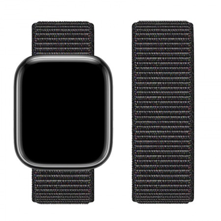 Watchband Hoco WA02 42/44/45/49mm Nylon for Apple Watch series 1/2/3/4/5/6/7/8/SE/Ultra Black
