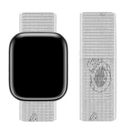 Watchband Hoco WA02 38/40/41mm Nylon for Apple Watch series 1/2/3/4/5/6/7/8/SE Space White