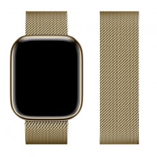Watchband Hoco WA03 Simple Beauty 42/44/45/49mm for Apple Watch series 1/2/3/4/5/6/7/8/SE/Ultra Stainless Steel Vintage Gold