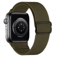 Watchband Hoco WA04 Fashion series 38/40/41mm Nylon for Apple Watch 1/2/3/4/5/6/7/8/SE Dark Olive Green