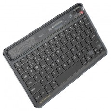 Hoco S55 Wireless Keyboard BT5.0 500mAh 78 Keys with Translucent design and lighting effect Dark Knight Black