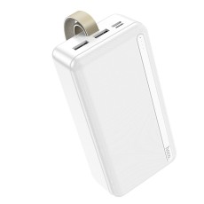 Power Bank Hoco J91B 30000mAh with USB 1/USB 2 5V/2.1A LED Battery Display White