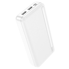 Power Bank Hoco J91A 20000mAh with USB 1/USB 2 5V/2.1A LED Battery Display White