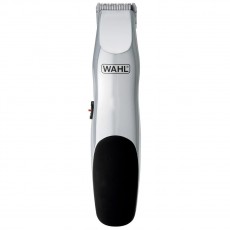 Beard & Mustache Battery Trimmer Wahl GroomsMan 09906-716 with 8 guide combs 1,5-13mm Silver
