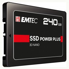 Hard Drive Emtec X150 Power Plus SSD 240GB 2.5" Solid State SATA III 3D NAND