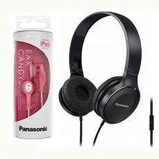 Headphone Panasonic RP-HF100ME-K 3.5mm with Mic Βlack + Hands Free Panasonic RP-HV21E-P 3.5mm Pink With Clip No Mic