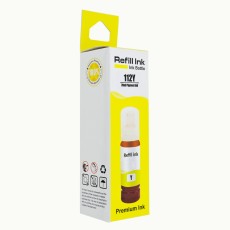 Ink EPSON Compatible E112 C13T06C44A 70ml Pages: 6000 Yellow for L11160, L15150, L15160, L15180, L6460, L6490, L6550, L6570, L6580, M15140, M15180