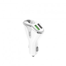 Car Charger Hoco E47 Pro Traveller USB QC3.1 DC5V and 18W White