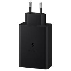 Travel Charger Samsung T6530NBE Trio 2 x USB-C + USB PD3.0 65W 3A