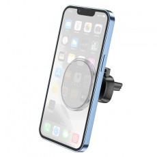 Magnetic Car Mount In-Air Outlet Hoco H1 Crystal White 4.5"-7"
