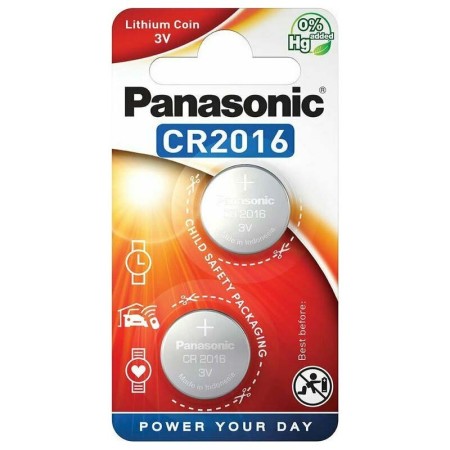 Buttoncell Lithium Coin Panasonic CR2016 3V