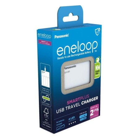 Battery Charger Panasonic Eneloop BQ-CC87 for AA/AAA 4 slots with Powerbank Function