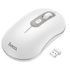 Wireless Mouse Hoco GM21 Platinum 1600dpi 2.4GHz White