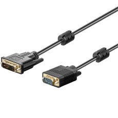 Cable DVI / VGA Akyga AK-AV-03 ver. 24+5 pin 1.8m