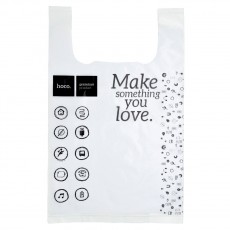 Plastic Bag for Hoco 30χ42χ13cm White