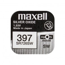 Buttoncell Mini Silver Maxell 396-397 SR726SW G2 Pcs. 1