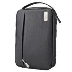 Travelling Bag Hoco GM106 for Digital Accessories with 3 Storage Compartments and Zipper Pocket Black (23x15.5x6cm)
