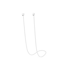 Strap Ancus Anti Lost Silicone 55cm  για AirPods White