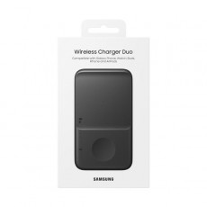 Wireless Charging Base Samsung EP-P4300BBEGEU Duo 9W Black