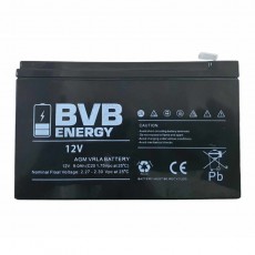 BVB VRLA  AGM (12V 7Ah) Voltage:2.27-2.3 1.95 kg 151mm x 65mm x 94mm
