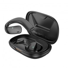 Wireless Hands Free Hoco EQ4 Graceful TWS V5.3 with Control Button Siri Compatible and 12h Talk Time Black