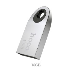 Flash Drive Mini Car Music Hoco UD9 Insightful 16GB USB 2.0 Mini Size Silver