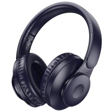 Wireless Stereo Headphone Hoco W45 Enjoy V5.3 400mAh  AUX port Blue