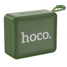 Wireless Speaker Hoco BS51 Gold Brick Sports BT 5.2 Green 1200mAh 5W with FM and Micro-SD