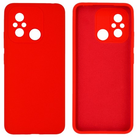 Case Ancus Silicon Liquid for Xiaomi Redmi 12C Red