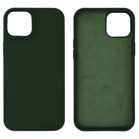 Case Ancus Silicon Liquid for Apple iPhone 15 Plus Dark Green