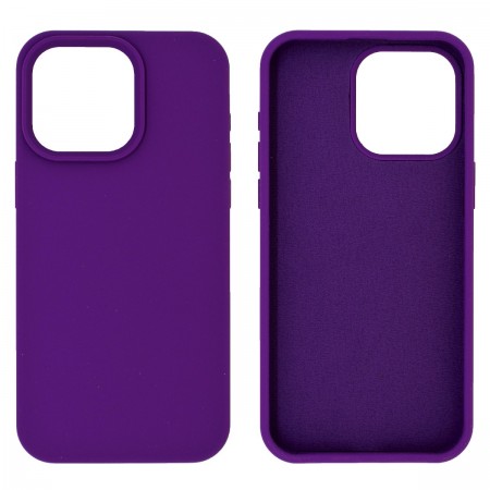 Case Ancus Silicon Liquid for Apple iPhone 15 Pro Purple