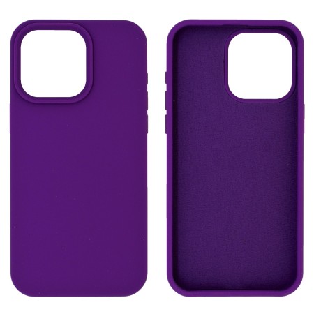 Case Ancus Silicon Liquid for Apple iPhone 15 Pro Purple