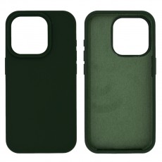 Case Ancus Silicon Liquid for Apple iPhone 15 Pro Dark Green