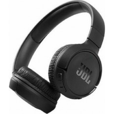 Bluetooth Stereo JBL JBLT510  Over-ear  Pure Bass Sound Multipoint, Support Voice Assistant με 40 hr Black